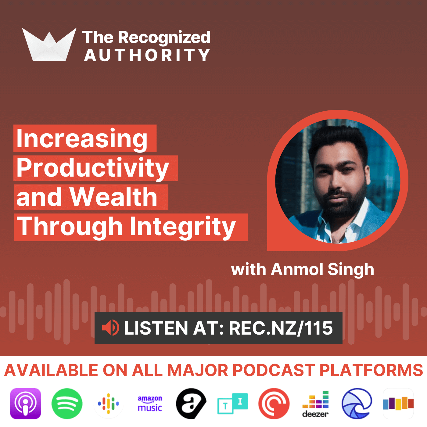 Increasing Productivity and Wealth Through Integrity with Anmol Singh ...