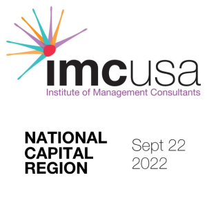 Alastair was invited to present to INSTITUTE OF MANAGEMENT CONSULTANTS (IMC), NATIONAL CAPITAL REGION on 22nd Sept 2022